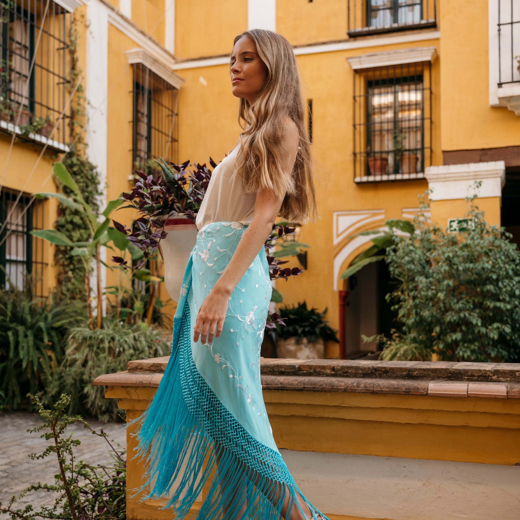 La Jupe Turquoise