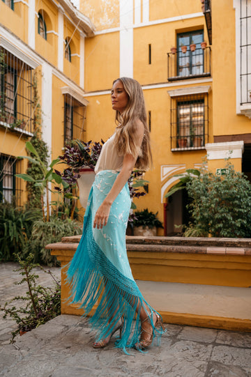 La Jupe Turquoise