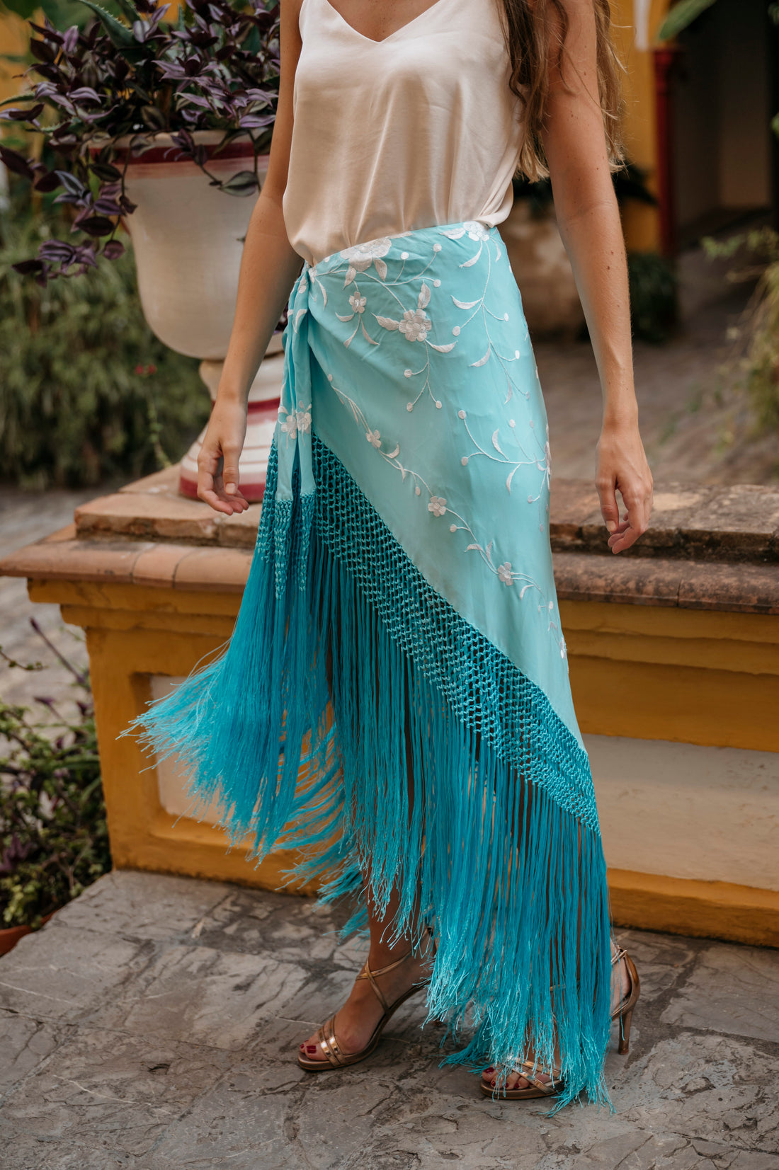 La Jupe Turquoise